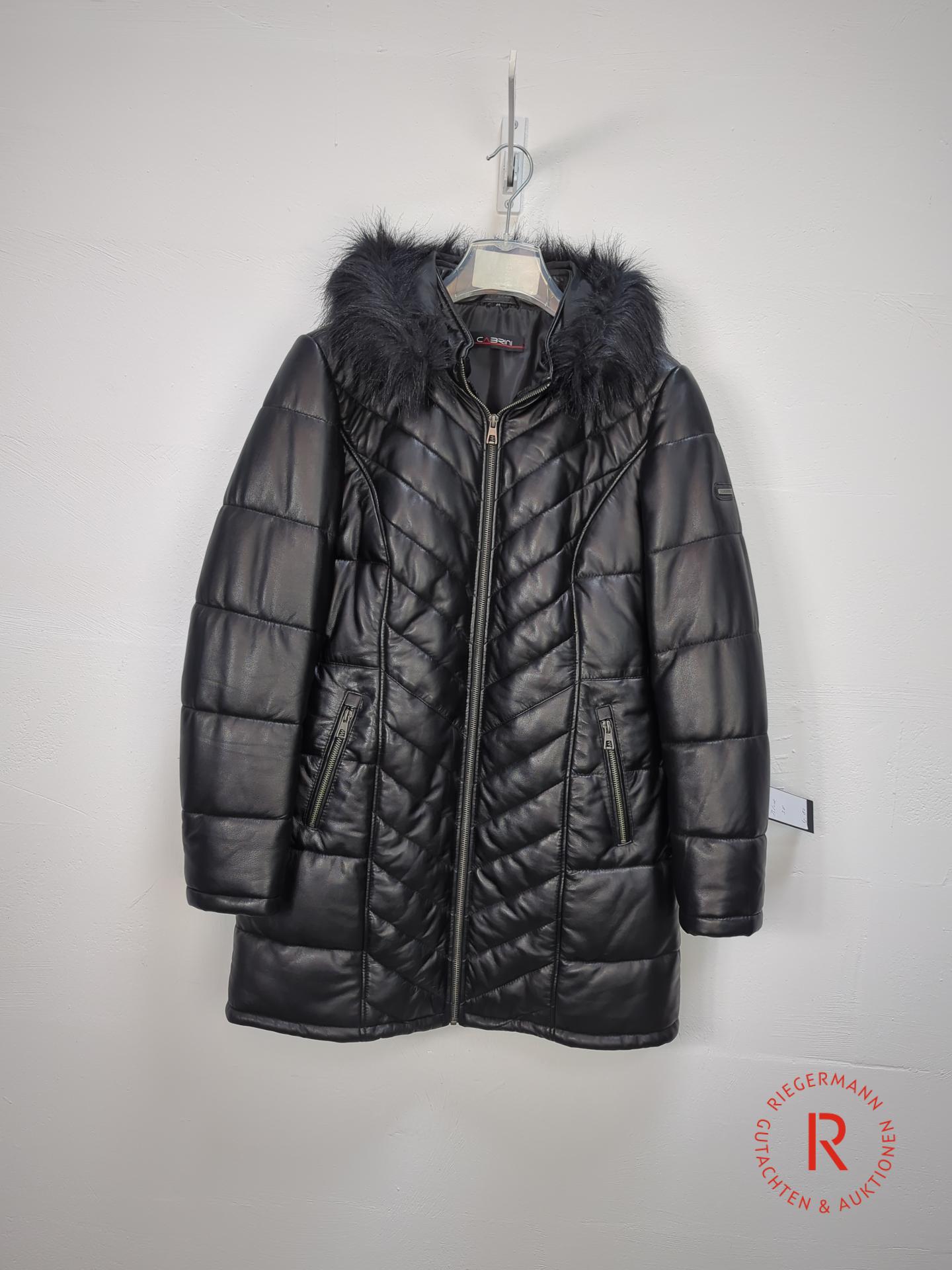 DAMEN LEDERMANTEL GRÖSSE 38-40